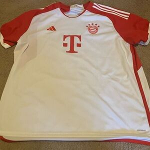 Bayern Munich 2023/24 Home adidas soccer jersey
